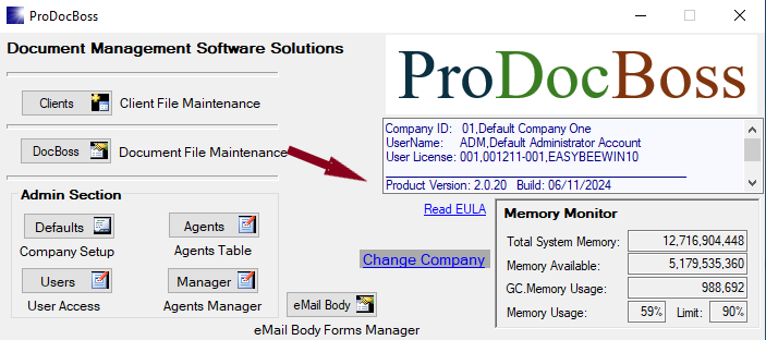 ProDocBoss Support - Document Management System